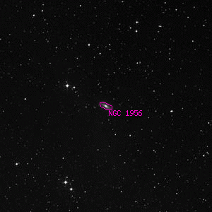 DSS image of NGC 1956