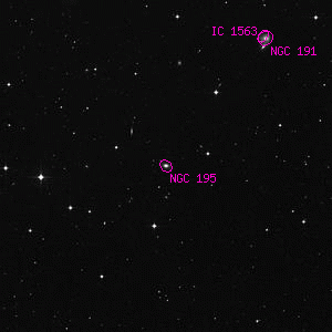 DSS image of NGC 195