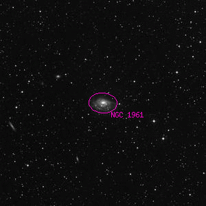 DSS image of NGC 1961