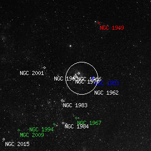DSS image of NGC 1966