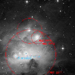 DSS image of NGC 1973