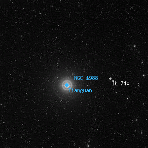 DSS image of NGC 1988