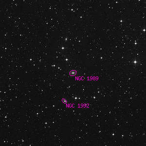 DSS image of NGC 1989