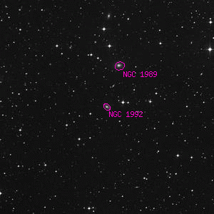 DSS image of NGC 1992
