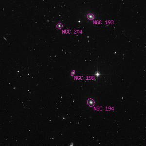 DSS image of NGC 199
