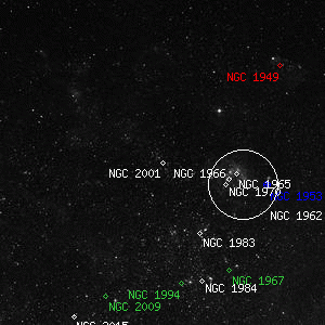 DSS image of NGC 2001