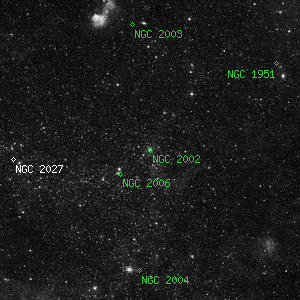DSS image of NGC 2002
