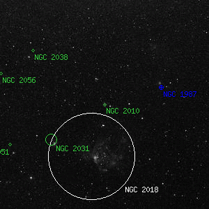 DSS image of NGC 2010