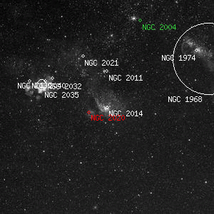 DSS image of NGC 2014