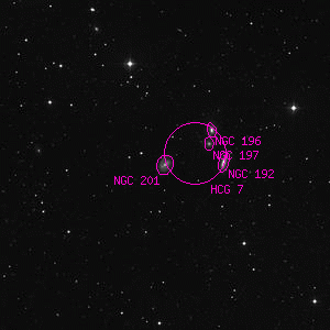 DSS image of NGC 201