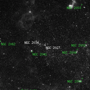 DSS image of NGC 2027