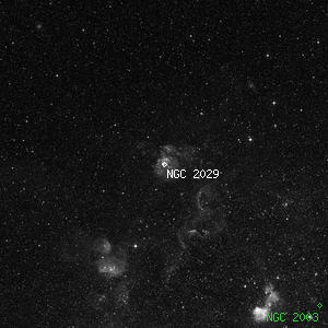 DSS image of NGC 2029