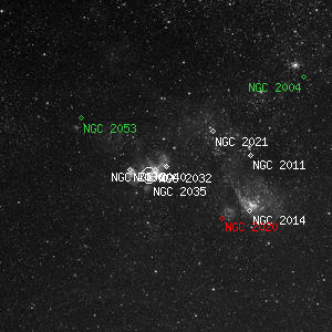 DSS image of NGC 2030