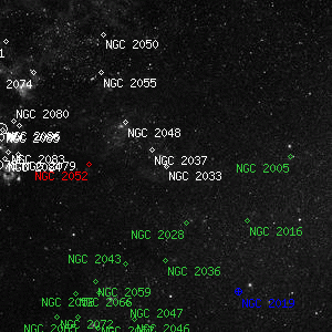 DSS image of NGC 2033