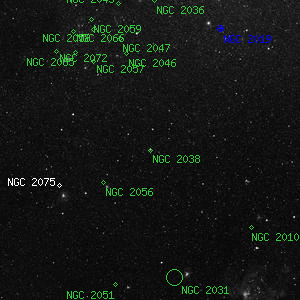 DSS image of NGC 2038