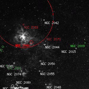 DSS image of NGC 2044