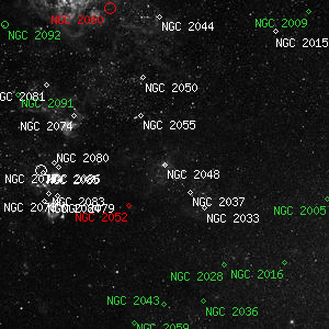 DSS image of NGC 2048