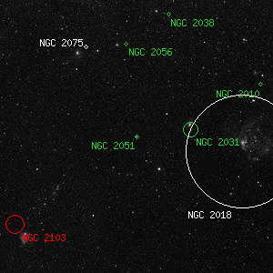 DSS image of NGC 2051
