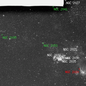DSS image of NGC 2053