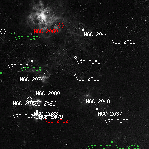 DSS image of NGC 2055