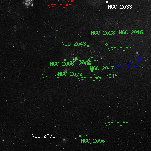 DSS image of NGC 2057