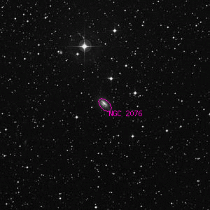 DSS image of NGC 2076