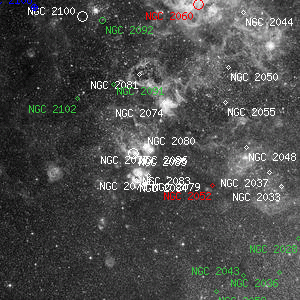 DSS image of NGC 2077
