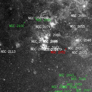 DSS image of NGC 2078