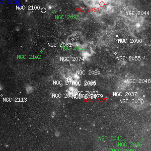 DSS image of NGC 2080