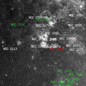 DSS image of NGC 2083
