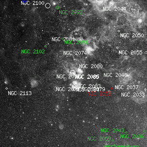 DSS image of NGC 2085