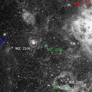 DSS image of NGC 2092
