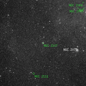 DSS image of NGC 2107