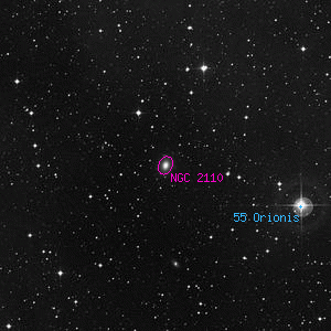 DSS image of NGC 2110