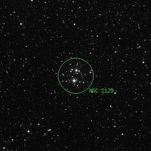 DSS image of NGC 2129
