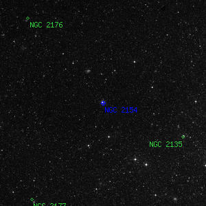 DSS image of NGC 2154