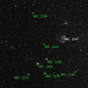 DSS image of NGC 2160