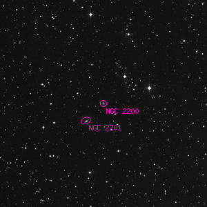 DSS image of NGC 2200