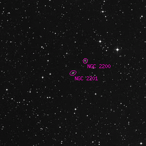 DSS image of NGC 2201