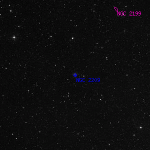 DSS image of NGC 2209