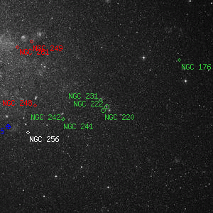 DSS image of NGC 222