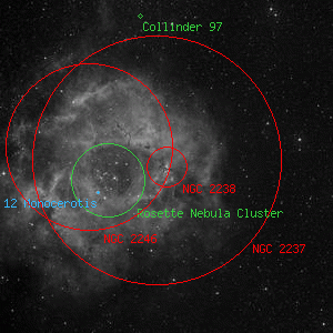DSS image of NGC 2238