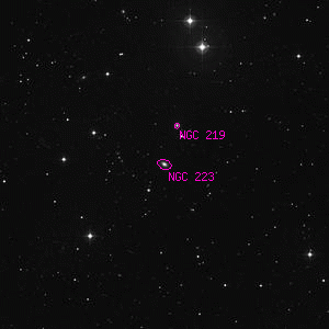 DSS image of NGC 223