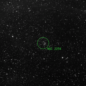 DSS image of NGC 2254