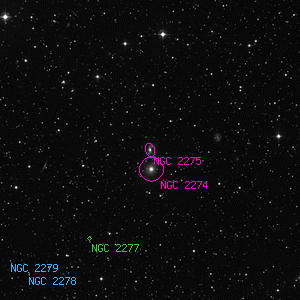 DSS image of NGC 2275
