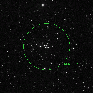 DSS image of NGC 2281
