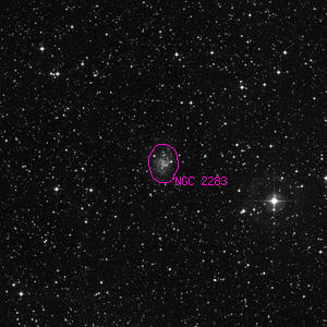 DSS image of NGC 2283
