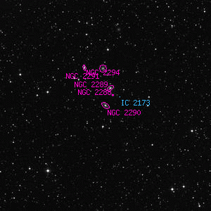 DSS image of NGC 2290
