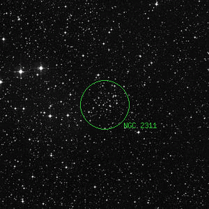 DSS image of NGC 2311