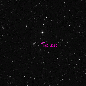 DSS image of NGC 2315